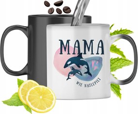 Mágikus Bögre Anyukáknak Színváltós, fényképes nyomattal