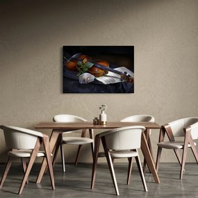 Kép - Rózsa és hegedű (90x60 cm)