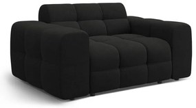 Fekete kanapé 156 cm Kendal – Micadoni