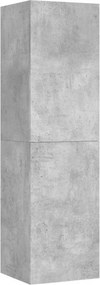 vidaXL betonszürke szerelt fa TV-szekrény 30,5 x 30 x 110 cm