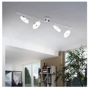 Eglo 78684 - LED spotlámpa DORNES 4xLED/4,5W/230V fényes króm