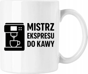 Kávéfőző mester bögre fehér 330ml