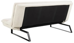 Fehér kinyitható kanapé 200 cm Arbonne – Actona