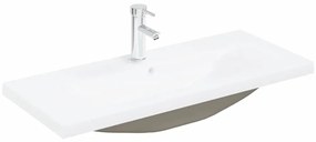 Mosdószekrény tárolóval Musta tammi 90 x 39 x 62 cm Faanyag