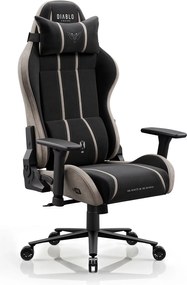 Szövet gamer szék fekete-bézs Diablo X-One 2.0 Camel Black Normal