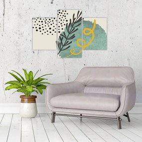 Kép - Absztrakt lapok N⁰1 (90x60 cm)