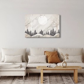 Kép - Téli táj (90x60 cm)