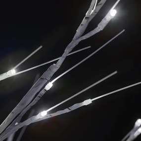 200 LED-es bel-/kültéri hideg fehér fűzfa karácsonyfa 2,2 m