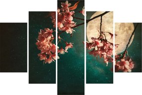 Kép - Sakura teliholdkor (150x105 cm)