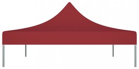 burgundi vörös tető partisátorhoz 4 x 3 m 270 g/m²