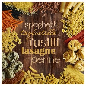 Üveg kép 30x30 cm Pasta – Styler