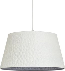 RENDL BUCKY 40 závěsná bílá/šedá kov 230V LED E27 15W