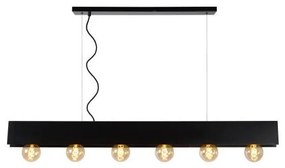 Lucide 30474/06/30 - Csillár zsinóron SURTUS 6xE27/60W/230V