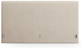 Világosbarna kárpitozott ágytámla 150,5x100 cm Remo – Micadoni