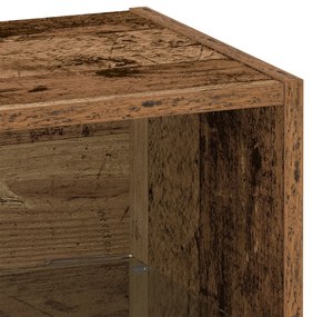 Lebegő Polc Ót Wood 40x28,5x40 cm Mérnöki Fa