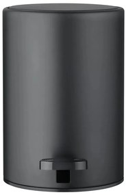 Matt fekete acél pedálos szemetes 3 l Modo – Blomus