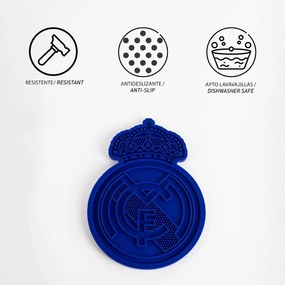 Real Madrid Blue szilikon etetőszőnyeg 23 cm
