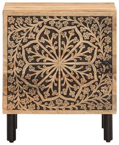 tömör mangófa éjjeliszekrény 40 x 33 x 46 cm