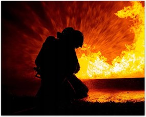 Poszterek 50x40 TƱzoltó mƱvelet