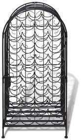 Fém bortartó állvány 35 palackhoz