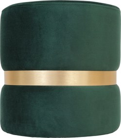 Ring puff - arany gyűrű - H56 - zöld bársony R