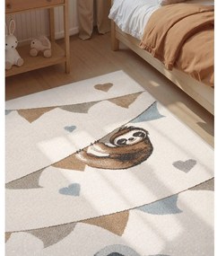 Krémszínű gyerek szőnyeg 160x230 cm Walk like an Elephant Rainbow Party – Villeroy&amp;Boch