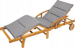 Párna kerti vagy strand napozóágyhoz 185x56 cm