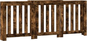 vidaXL füstös tölgy színű szerelt fa radiátorburkolat 205x21,5x83,5 cm