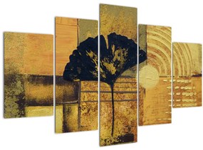 Kép - Ginkgo levél (150x105 cm)