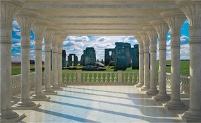 Fotótapéta Stonehenge antik építészet perspektíva 368x254 +ragasztó