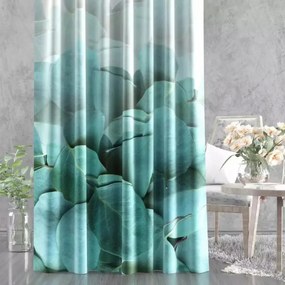 Velvet készfüggöny, nyomott mintás, Liza 140x250 cm