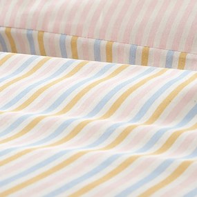 Kétszemélyes ágyneműhuzat 200x200 cm Brighton Stripe – Catherine Lansfield