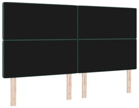 Fejtámla Kristálygombos Gombos Sötét Zöld 180 cm Bársony