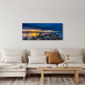 Kép - Felhők a víz felett (120x50 cm)