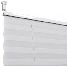 Plisse Roló 40 x 100 cm Fehér Redős Roló