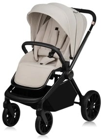 Lionelo - 3 az 1-ben kombinált babakocsi MIKA PLUS, homokbézs