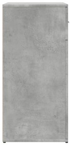 2 db betonszürke szerelt fa tálalószekrény 79 x 38 x 80 cm
