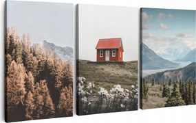 Vászonkép 150 cm **többféle minta** Faliképek Nappaliba Tájkép