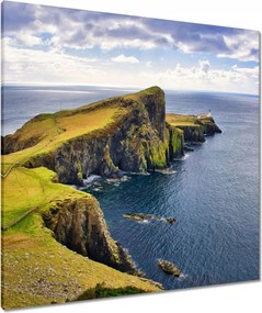 Vászonkép 80x80 Világítótorony Tengerparti kilátás