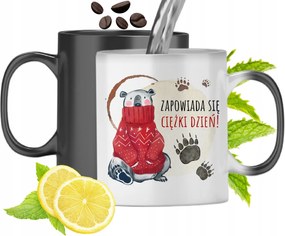 Mágikus Bögre Mackóval Színváltós Mackó Nyomtatott Fényképpel