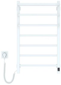 Fürdőszobai elektromos radiátor termosztáttal FORTIS 350W/230V 80,6 cm IP44 fehér bal