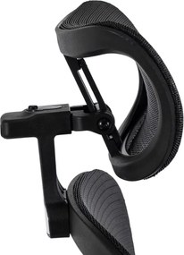 Forgószék ergonomikus kialakítással, fekete színben. KAIR