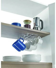 Fali acél bögretartó Octo-Mug – Metaltex