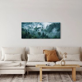 Kép - Erdő ködben (120x50 cm)