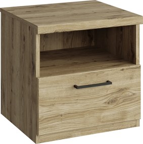 Éjjeliszekrény 1S, navarra tölgy, DORSI