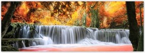 Fotótapéta flizelina 624x219 Narancssárga vízesés