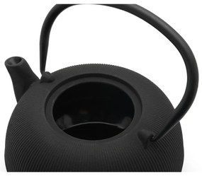 Fekete porcelán-öntöttvas teázó szett Sichuan – Bredemeijer