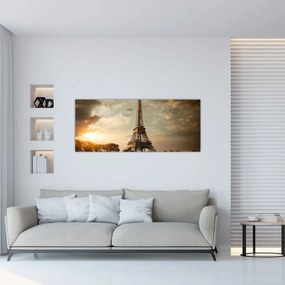 Kép - Eiffel-torony, Párizs, Franciaország (120x50 cm)