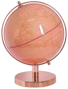 Rózsaszín földgömb 28 cm CABOT Beliani