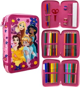 Disney Hercegnők Fairy Tale tolltartó töltött 3 emeletes